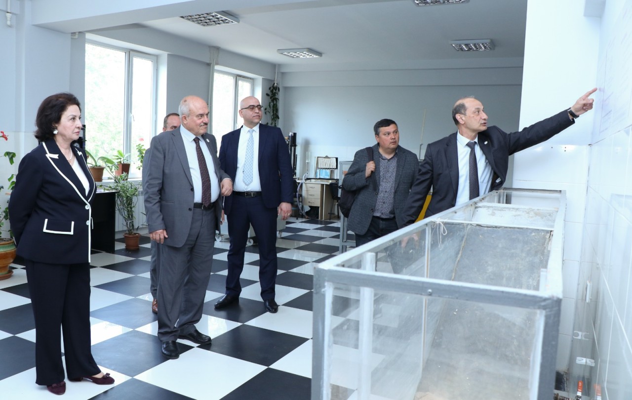 AzMİU məzunu Sami Hijjawi doğma universitetində - FOTOLAR